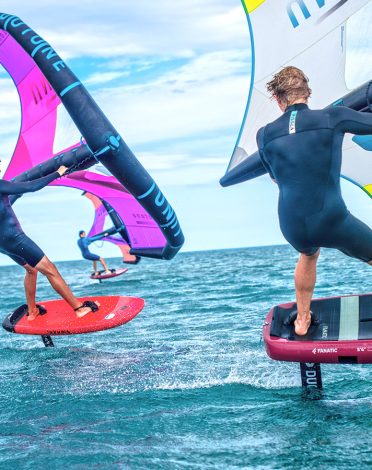 Tester le Wingfoil à Akila Nautic Chalets